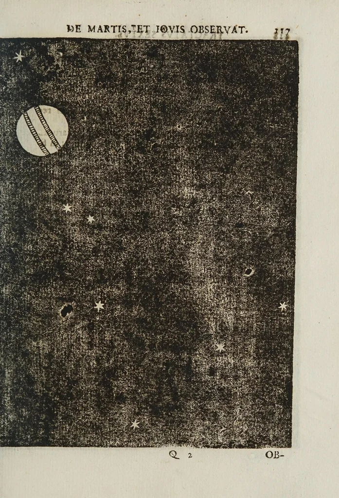 An illustration from Novae coelestivm terrestrivmq; rervm observationes, et fortasse hactenus non uulgatae, 1646, leaf 127