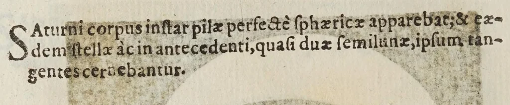 An illustration from Novae coelestivm terrestrivmq; rervm observationes, et fortasse hactenus non uulgatae, 1646, leaf 144