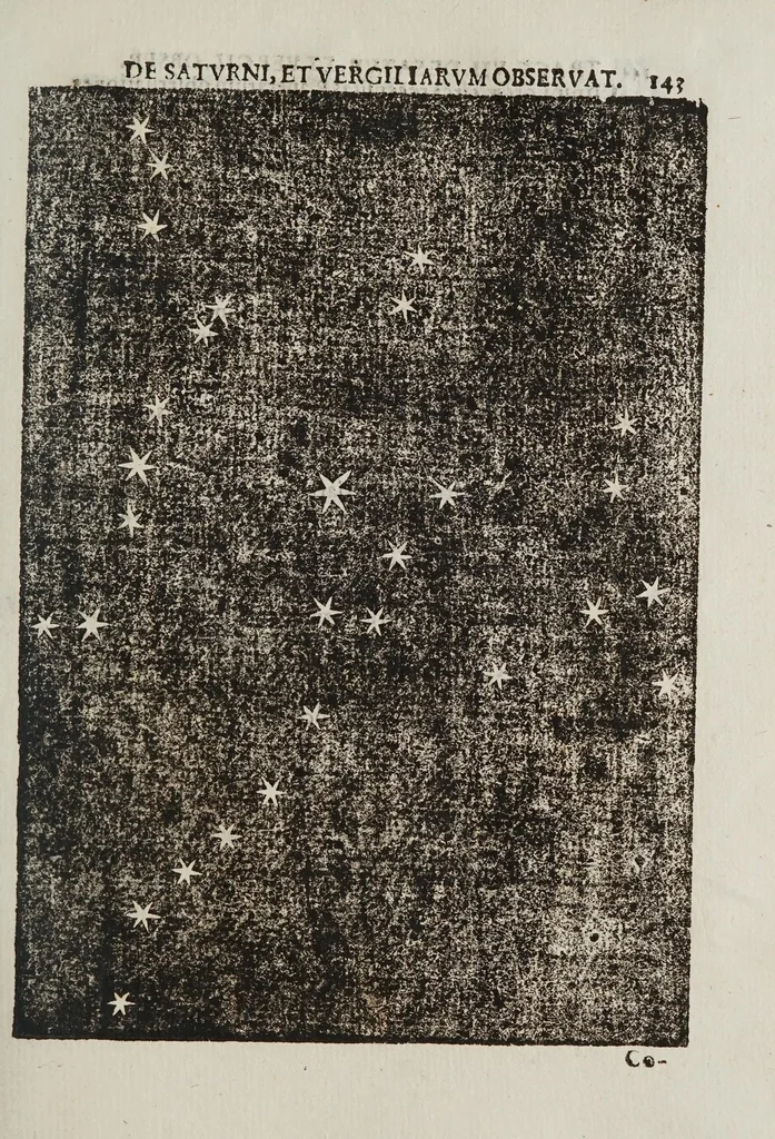 An illustration from Novae coelestivm terrestrivmq; rervm observationes, et fortasse hactenus non uulgatae, 1646, leaf 153
