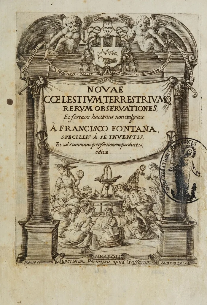 An illustration from Novae coelestivm terrestrivmq; rervm observationes, et fortasse hactenus non uulgatae, 1646, leaf 3