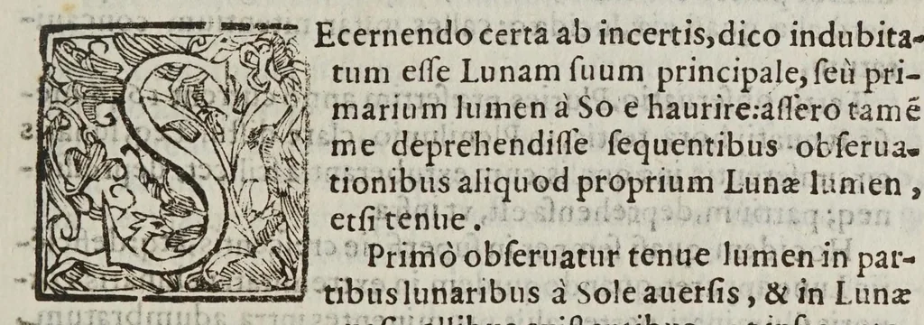 An illustration from Novae coelestivm terrestrivmq; rervm observationes, et fortasse hactenus non uulgatae, 1646, leaf 33