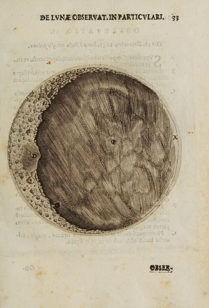 An illustration from Novae coelestivm terrestrivmq; rervm observationes, et fortasse hactenus non uulgatae, 1646, leaf 43