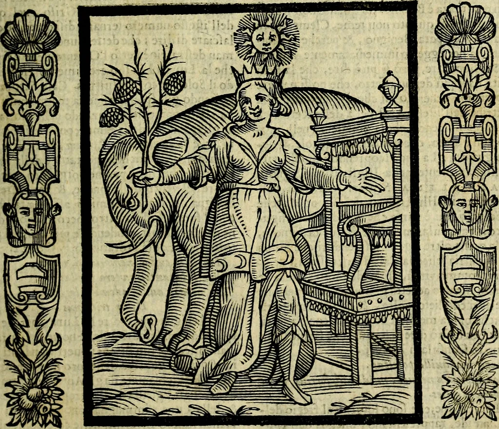 An illustration from Nova iconologia, 1618, leaf 110