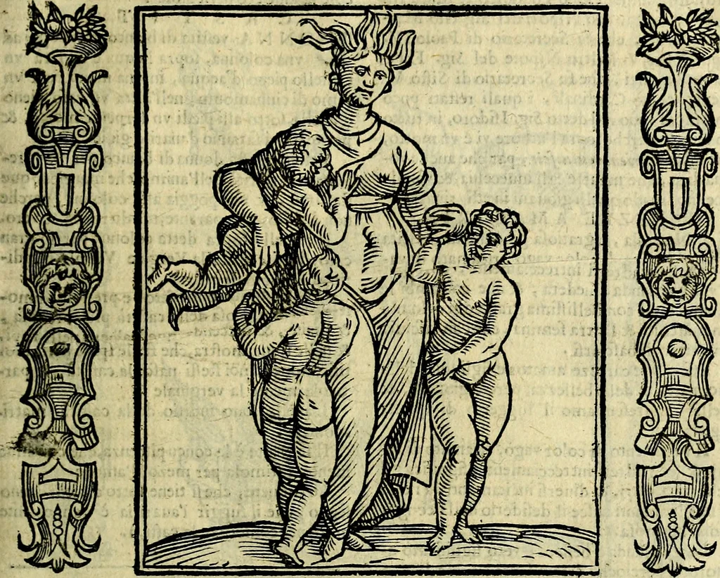 An illustration from Nova iconologia, 1618, leaf 128