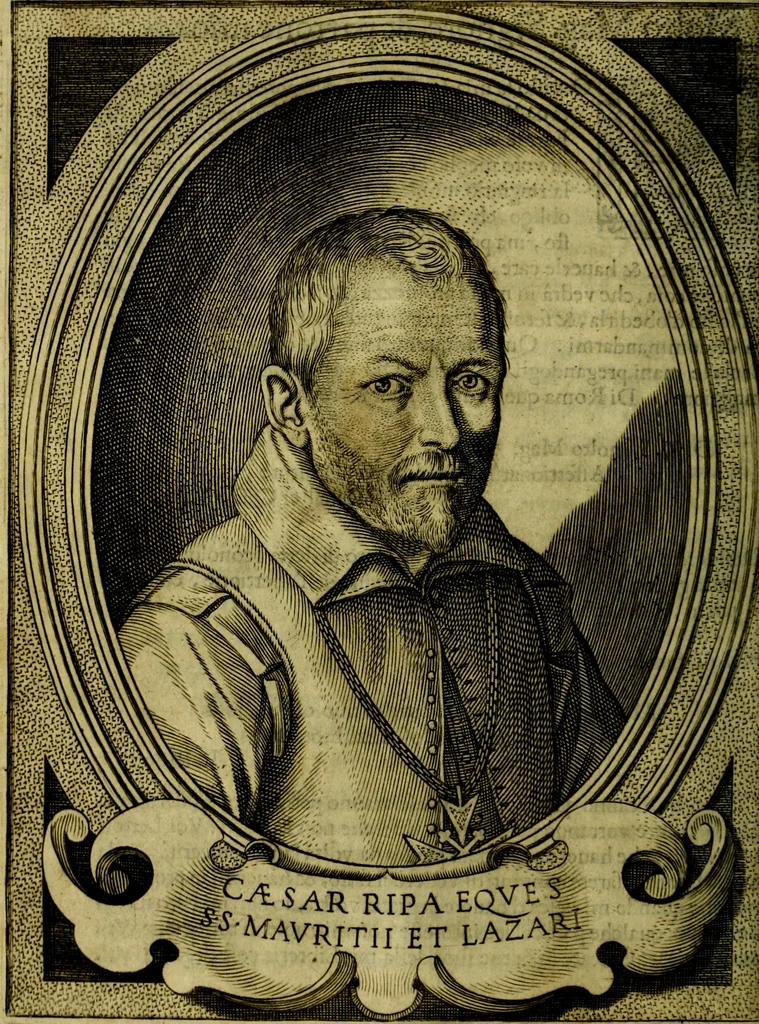 An illustration from Nova iconologia, 1618, leaf 13