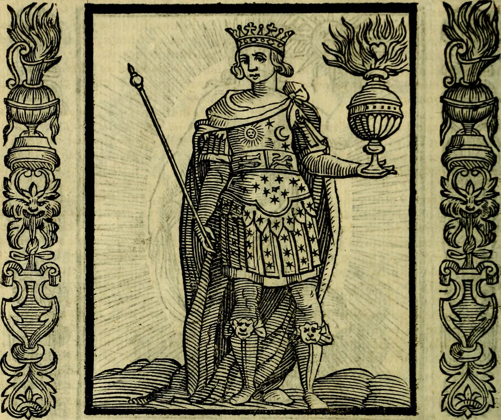 An illustration from Nova iconologia, 1618, leaf 135
