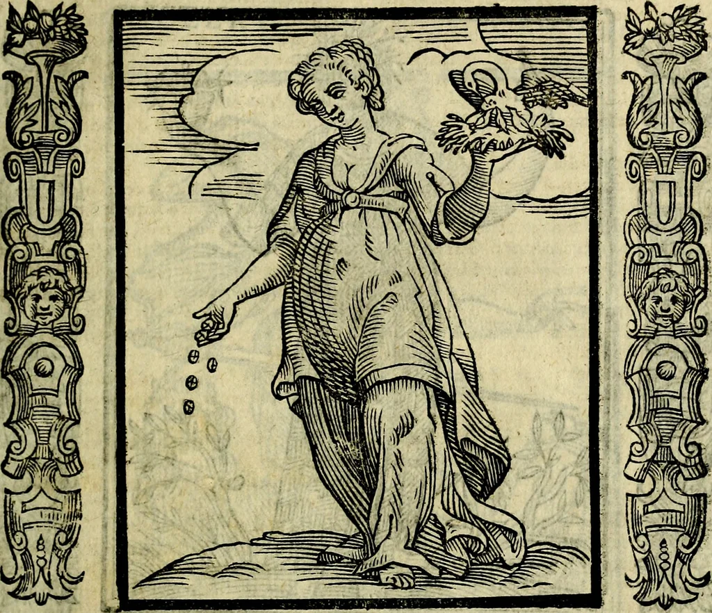An illustration from Nova iconologia, 1618, leaf 140