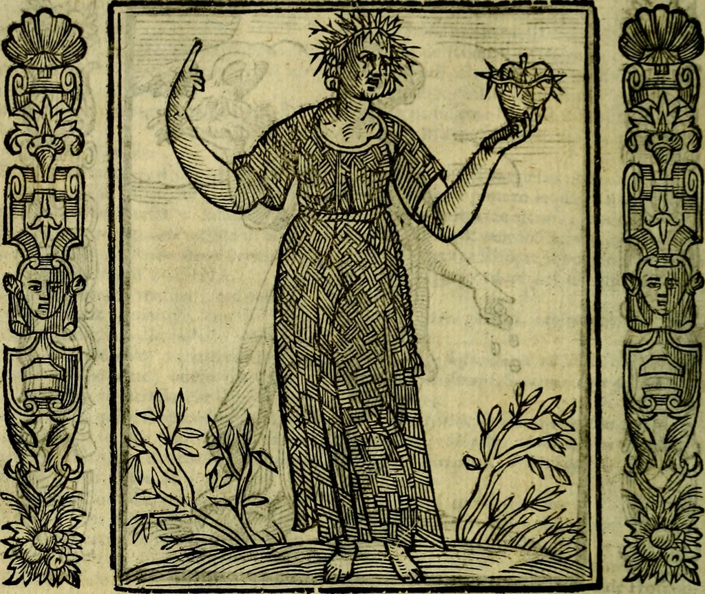 An illustration from Nova iconologia, 1618, leaf 141