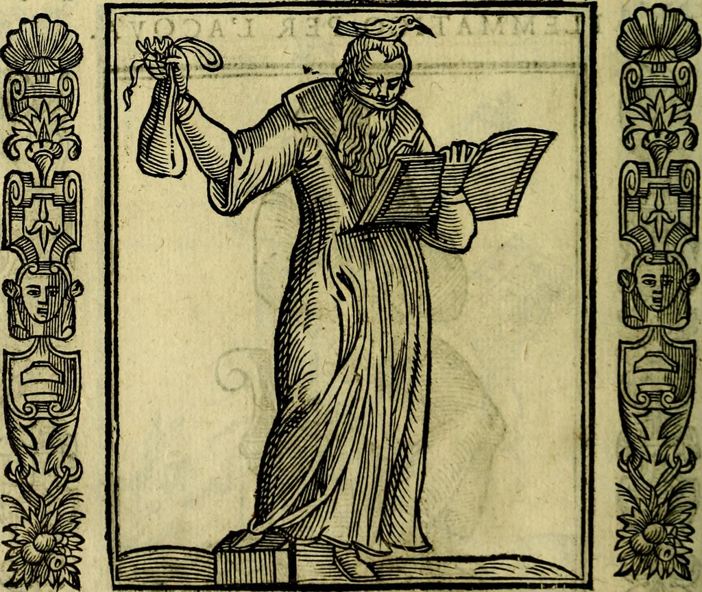 An illustration from Nova iconologia, 1618, leaf 145