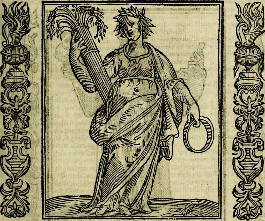 An illustration from Nova iconologia, 1618, leaf 152