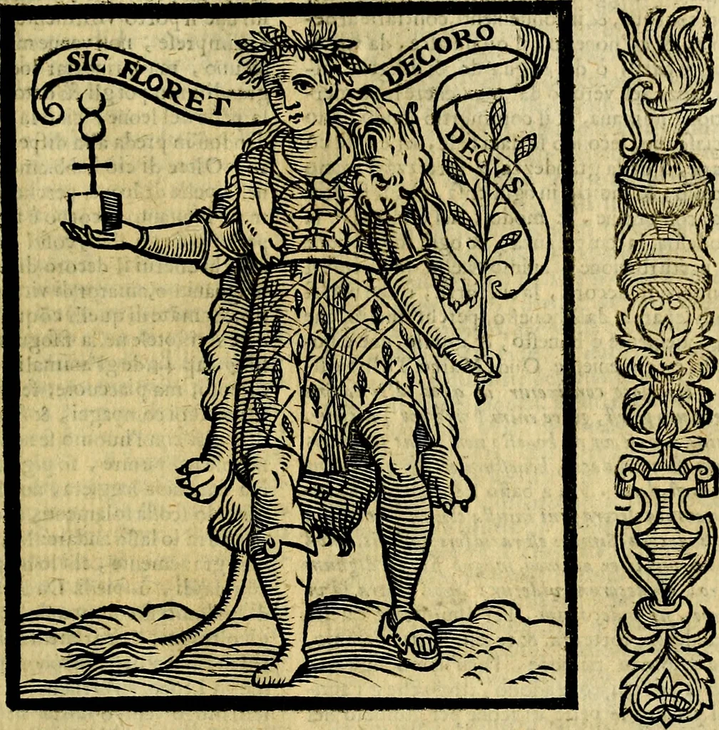 An illustration from Nova iconologia, 1618, leaf 176
