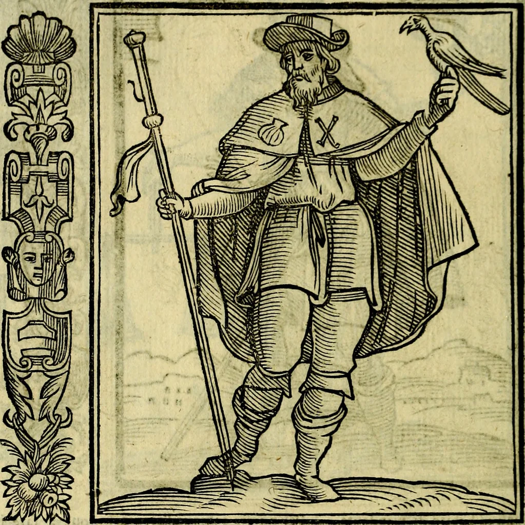 An illustration from Nova iconologia, 1618, leaf 219