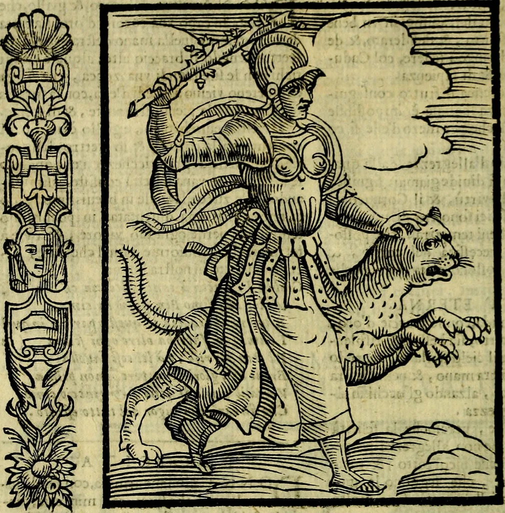 An illustration from Nova iconologia, 1618, leaf 237