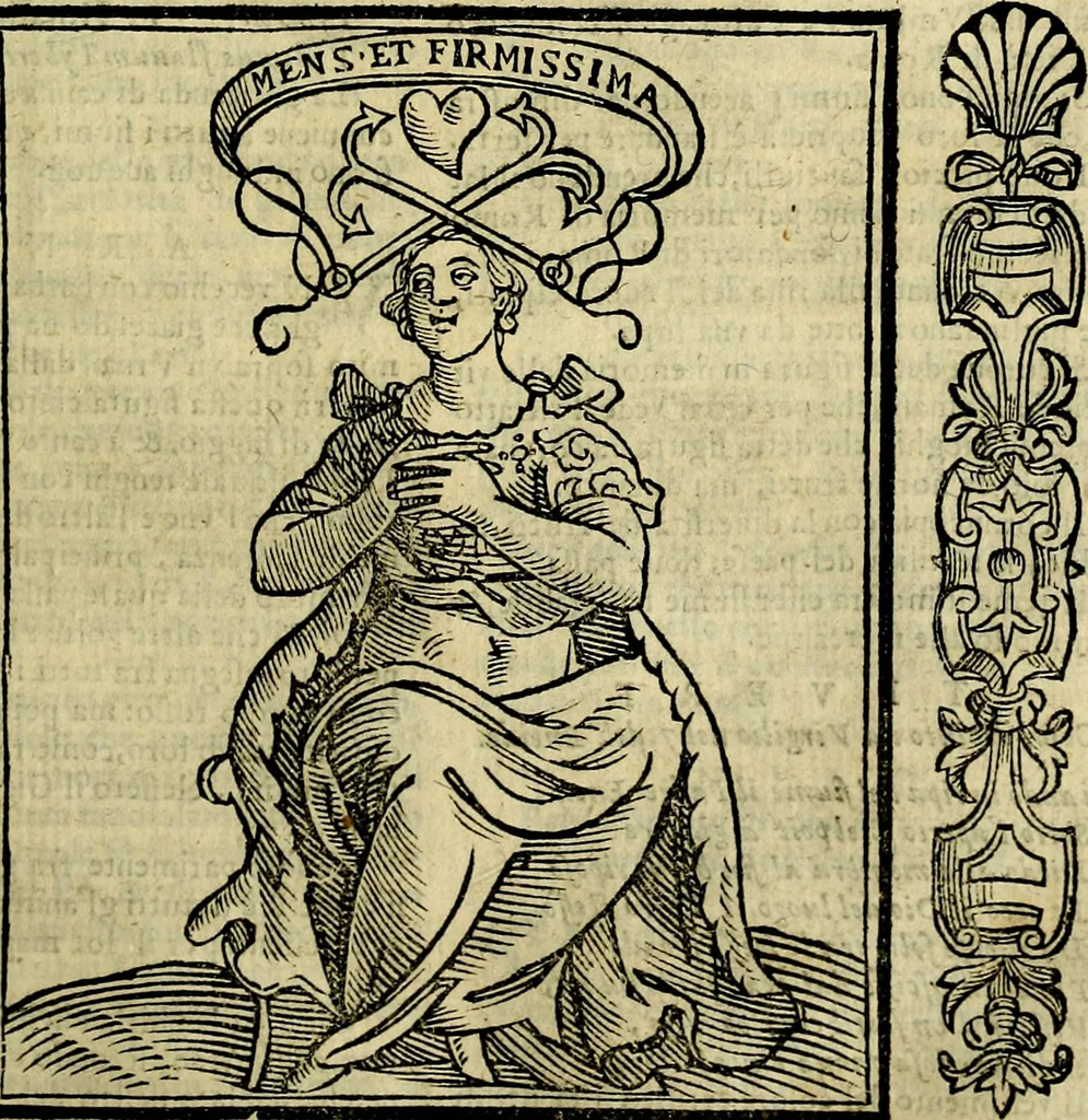 An illustration from Nova iconologia, 1618, leaf 238