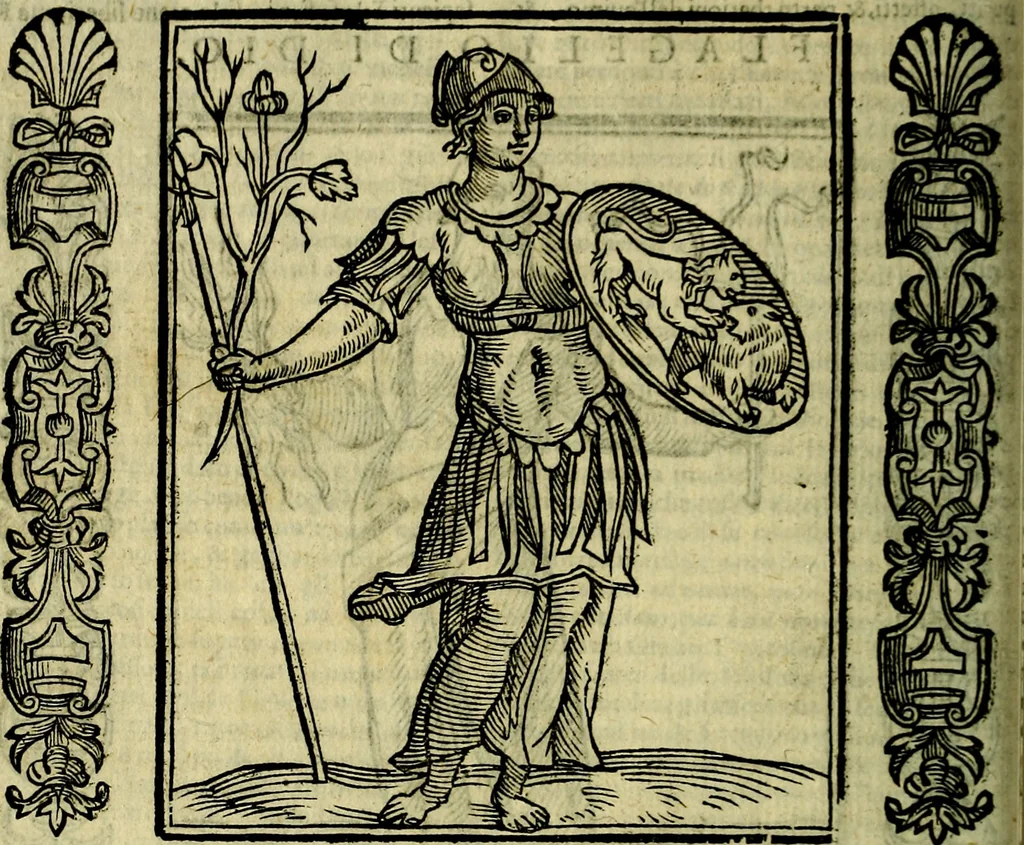 An illustration from Nova iconologia, 1618, leaf 255