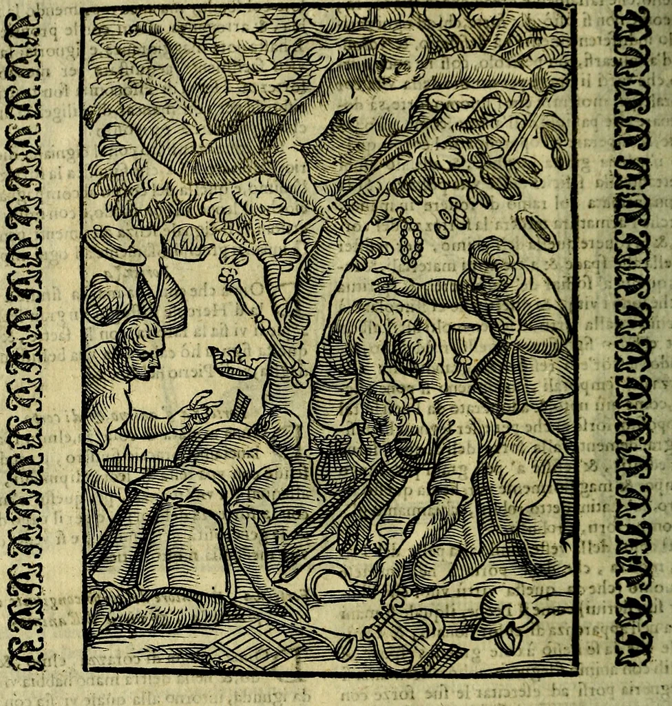 An illustration from Nova iconologia, 1618, leaf 257