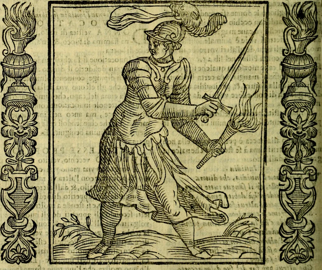An illustration from Nova iconologia, 1618, leaf 323