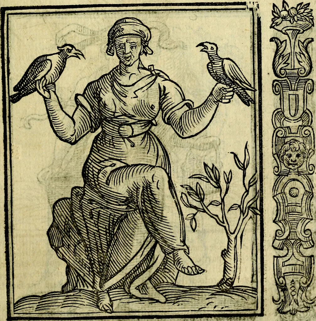 An illustration from Nova iconologia, 1618, leaf 324