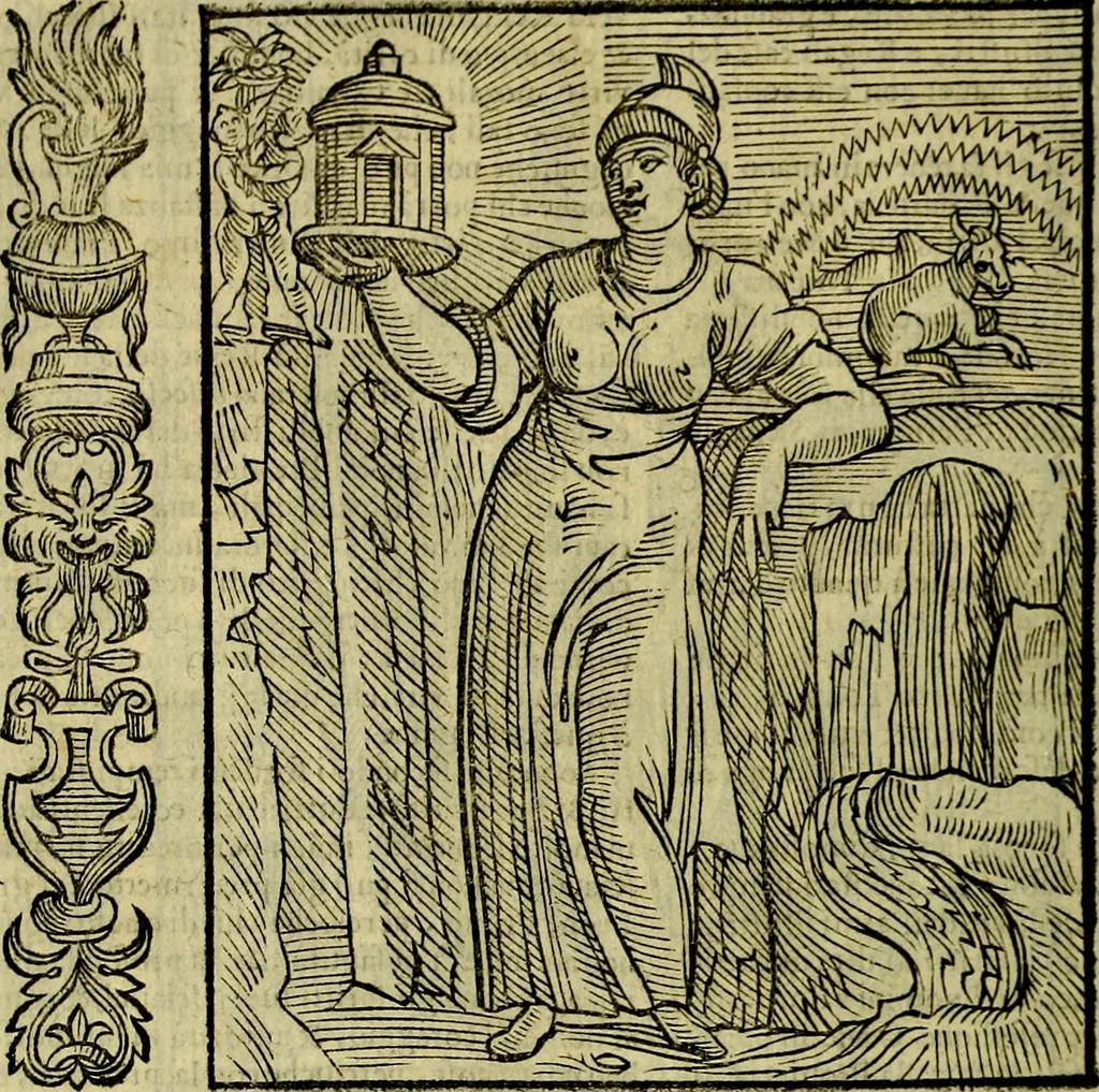 An illustration from Nova iconologia, 1618, leaf 333