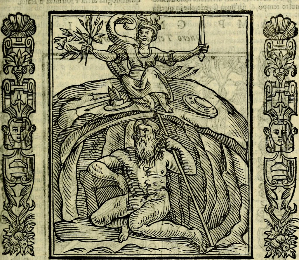An illustration from Nova iconologia, 1618, leaf 336
