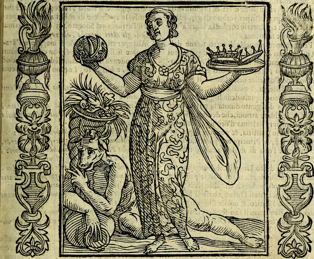 An illustration from Nova iconologia, 1618, leaf 346