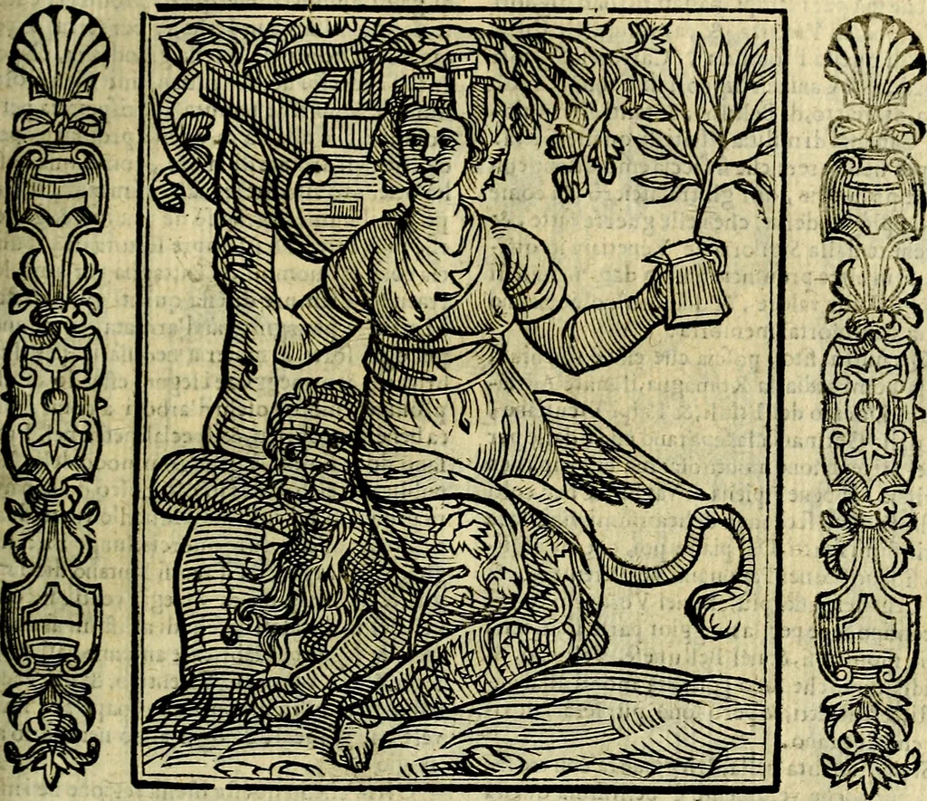 An illustration from Nova iconologia, 1618, leaf 348