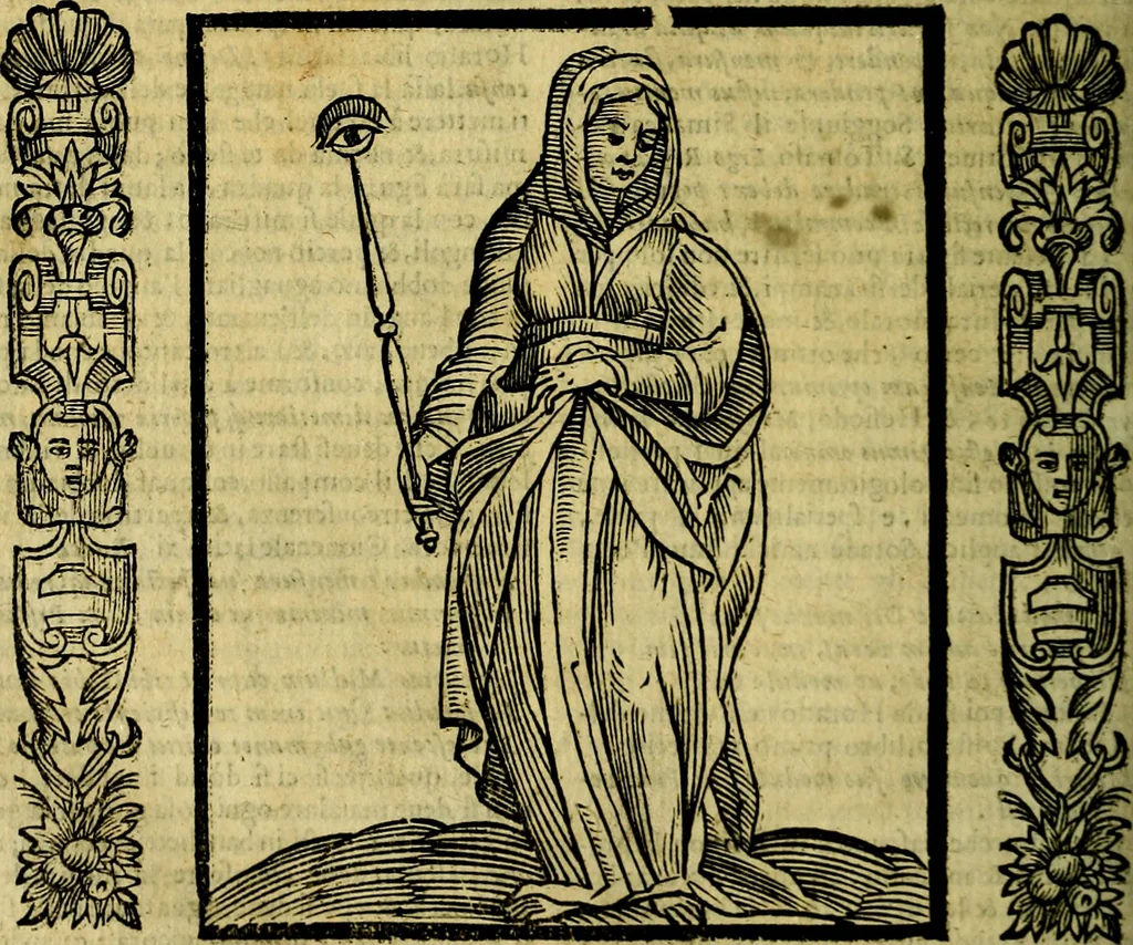 An illustration from Nova iconologia, 1618, leaf 399