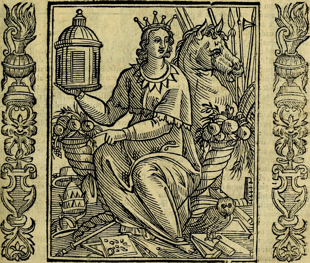 An illustration from Nova iconologia, 1618, leaf 402