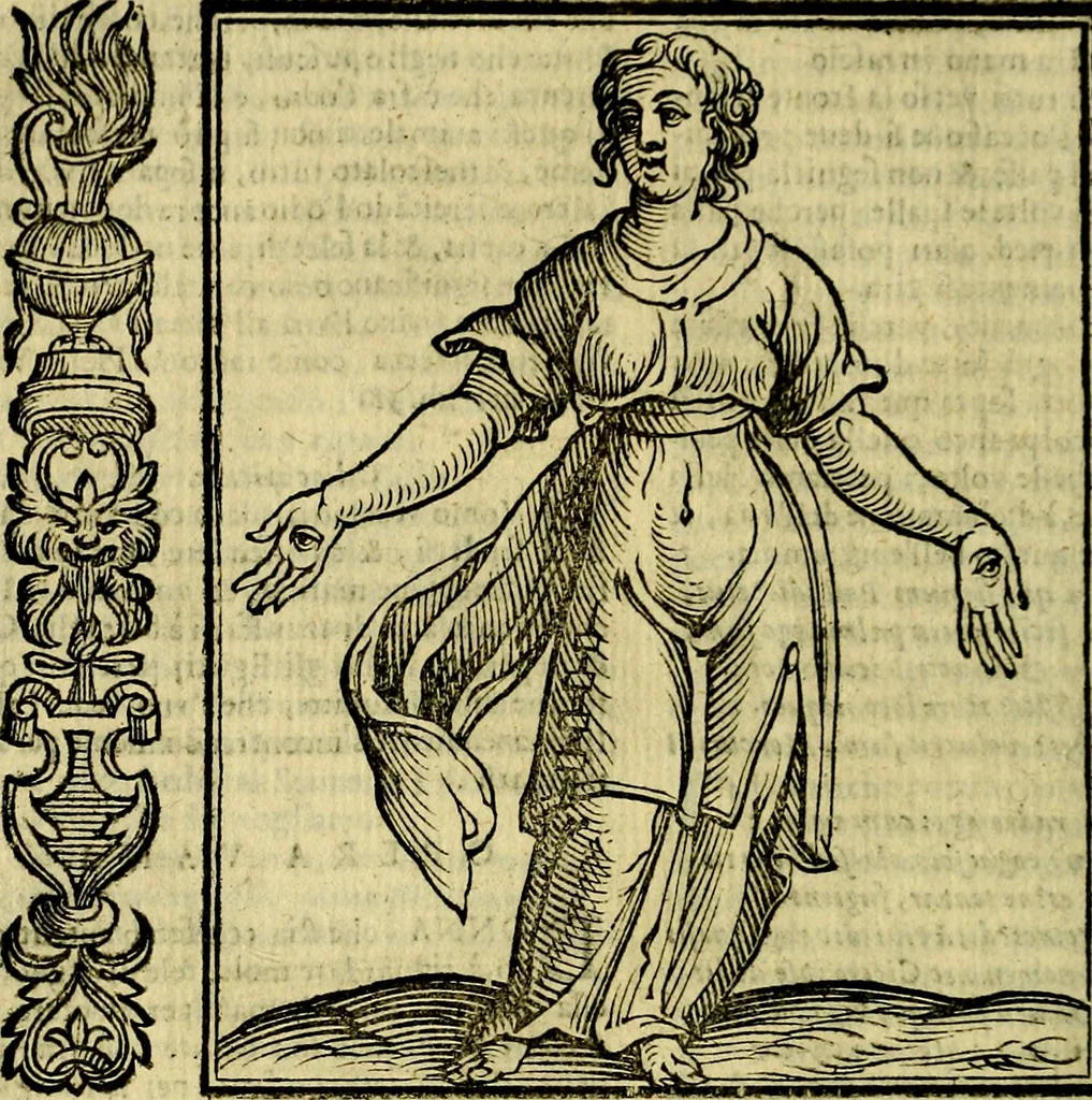 An illustration from Nova iconologia, 1618, leaf 433