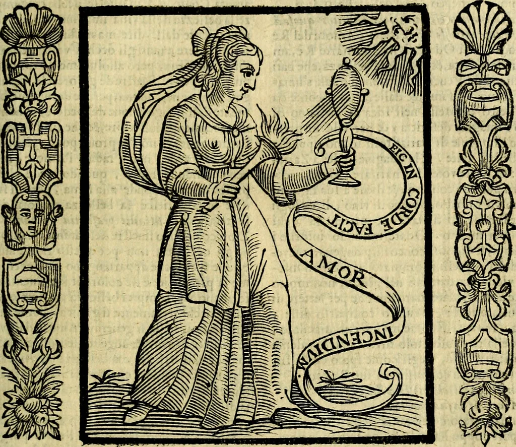 An illustration from Nova iconologia, 1618, leaf 438