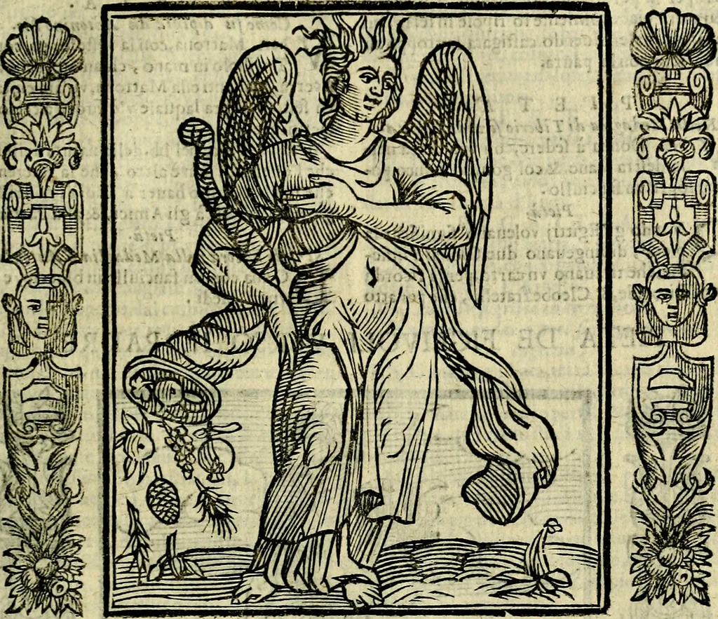 An illustration from Nova iconologia, 1618, leaf 466