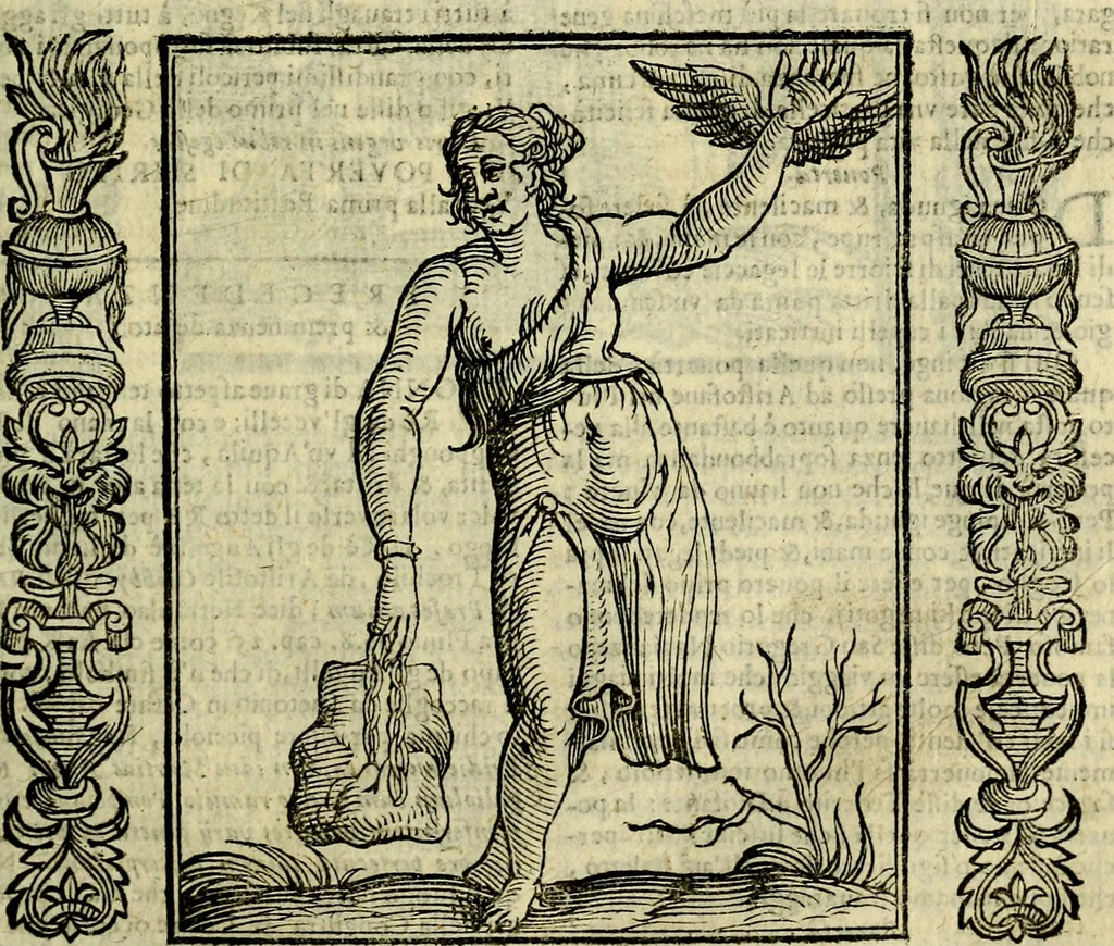 An illustration from Nova iconologia, 1618, leaf 472