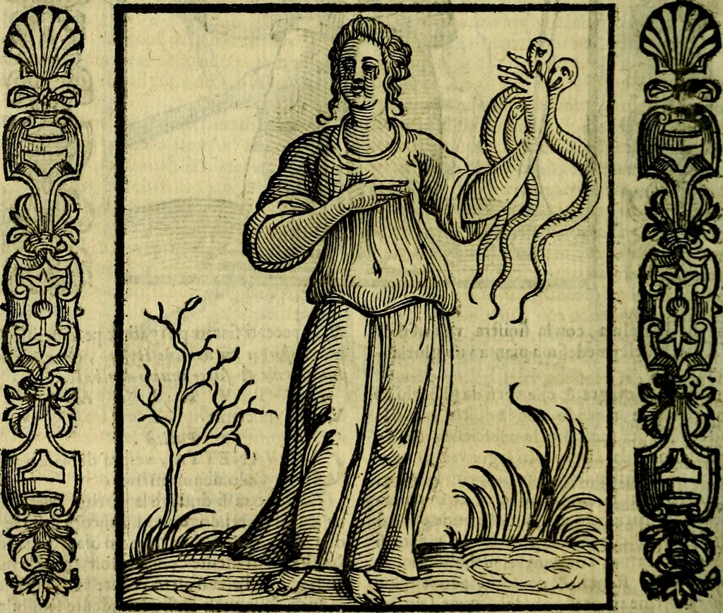 An illustration from Nova iconologia, 1618, leaf 487