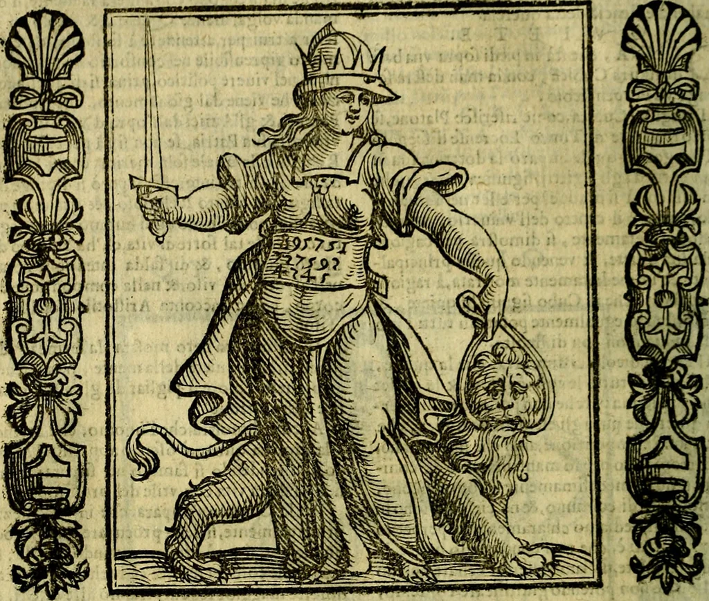 An illustration from Nova iconologia, 1618, leaf 489