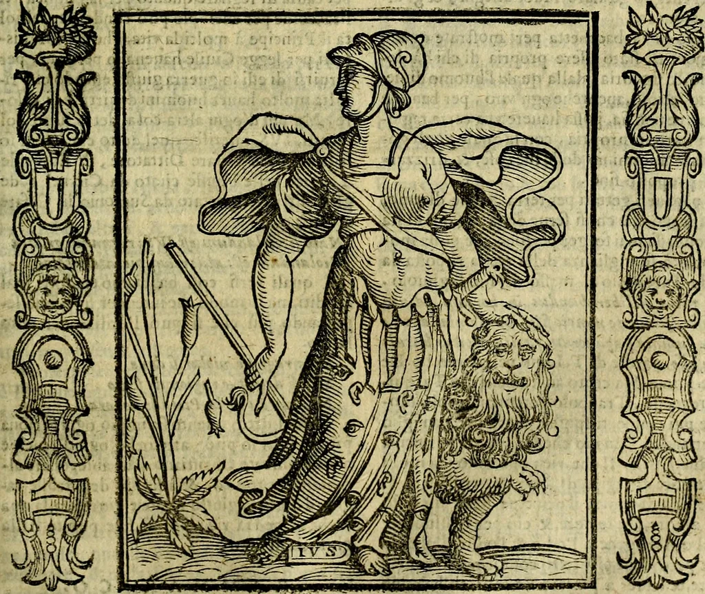 An illustration from Nova iconologia, 1618, leaf 490