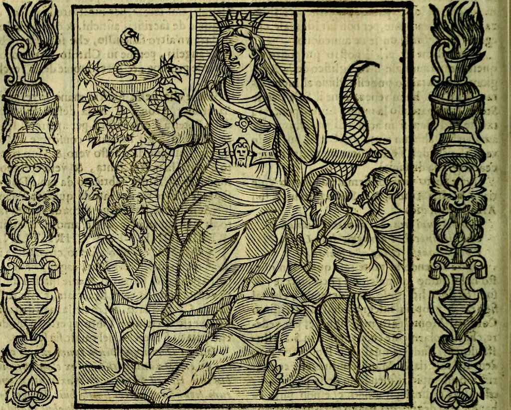 An illustration from Nova iconologia, 1618, leaf 495