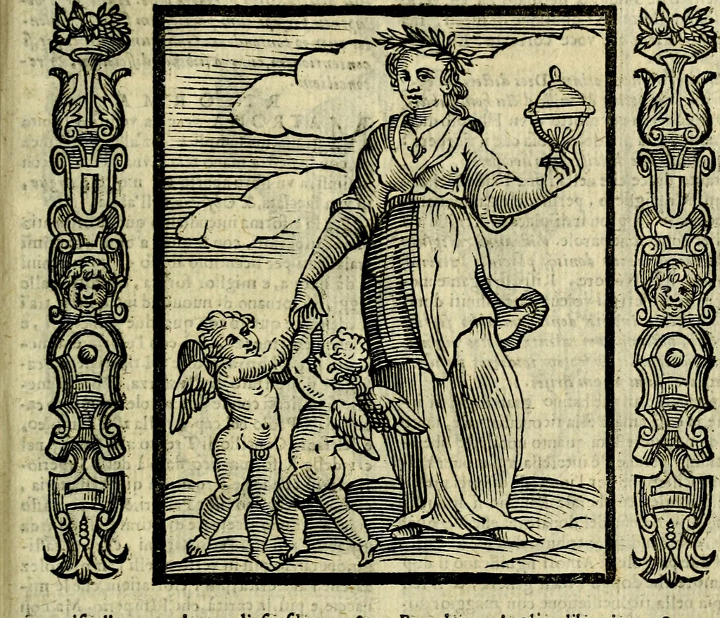 An illustration from Nova iconologia, 1618, leaf 498