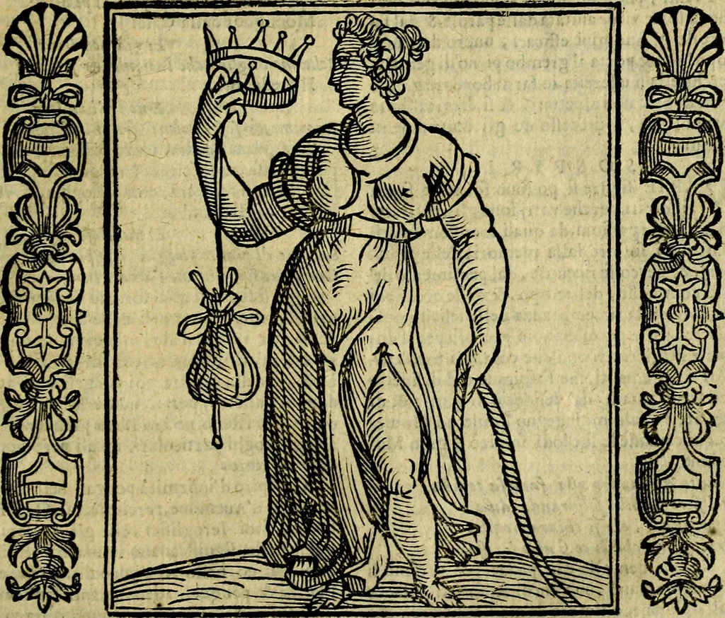 An illustration from Nova iconologia, 1618, leaf 538