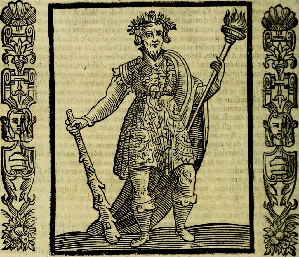 An illustration from Nova iconologia, 1618, leaf 549
