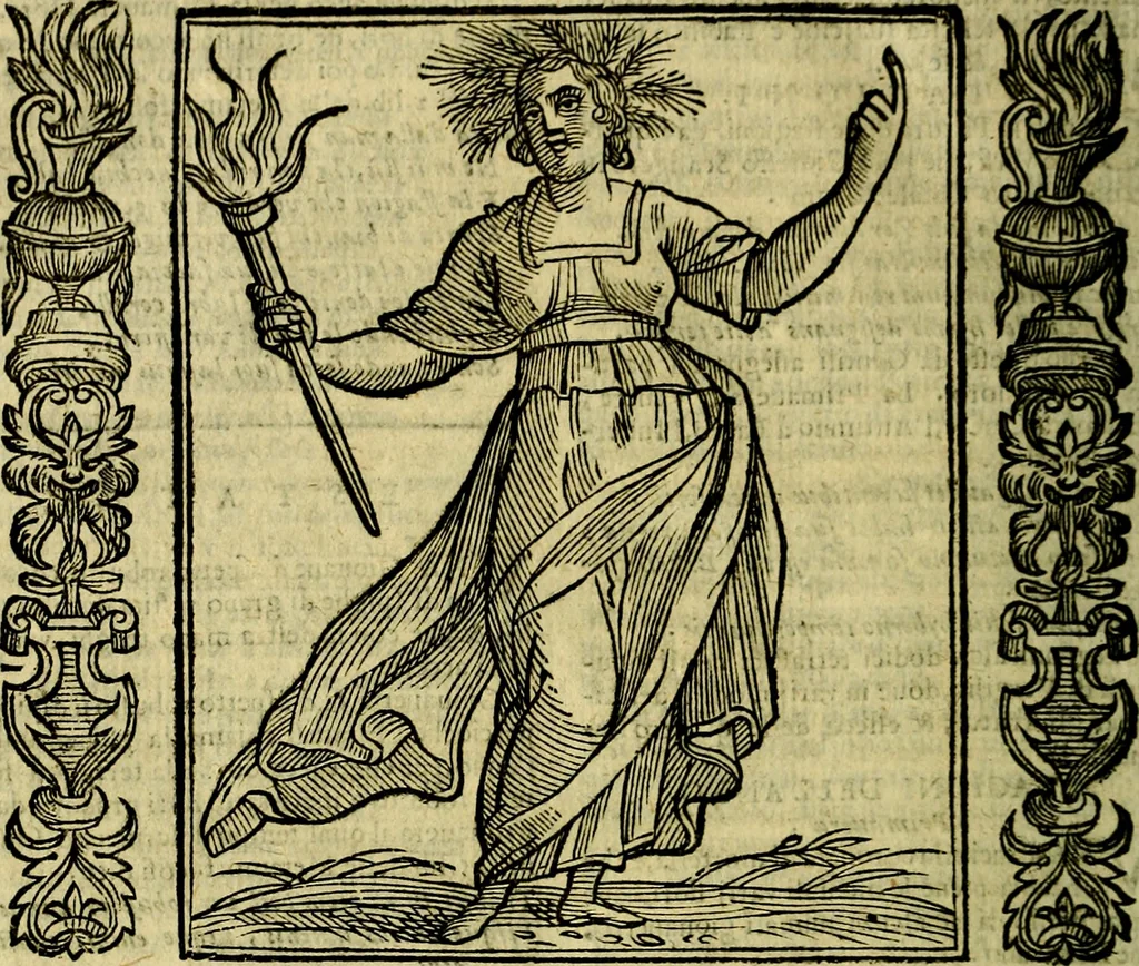 An illustration from Nova iconologia, 1618, leaf 553