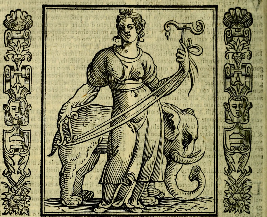 An illustration from Nova iconologia, 1618, leaf 573