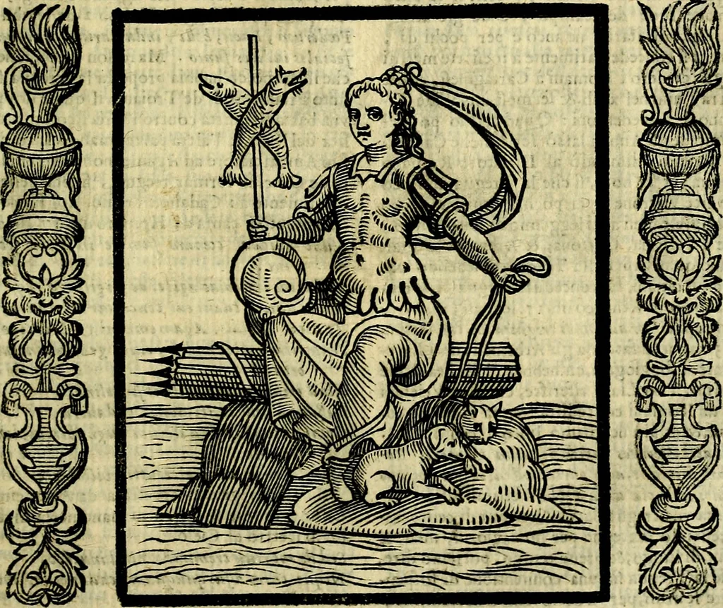 An illustration from Nova iconologia, 1618, leaf 582