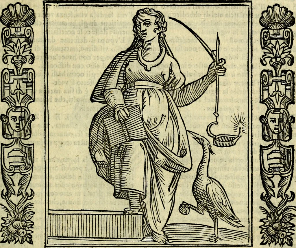 An illustration from Nova iconologia, 1618, leaf 614