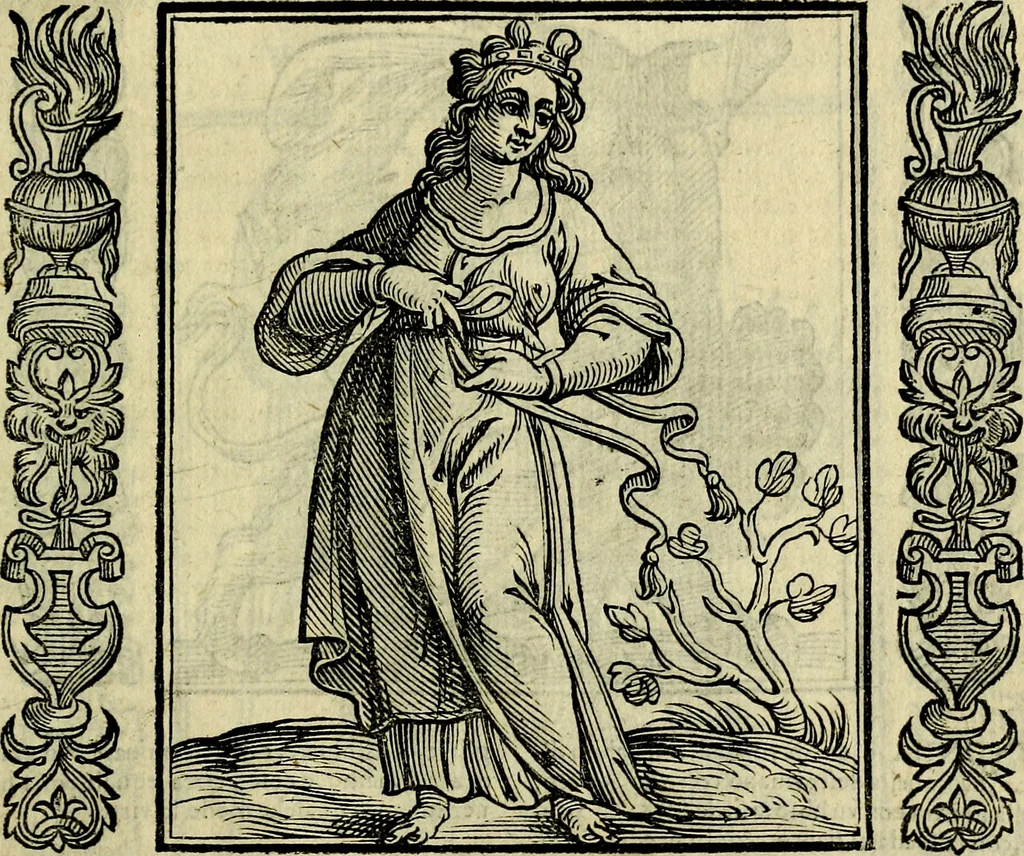 An illustration from Nova iconologia, 1618, leaf 616
