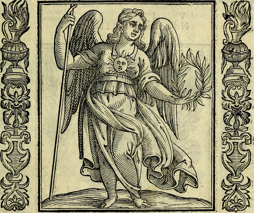 An illustration from Nova iconologia, 1618, leaf 618