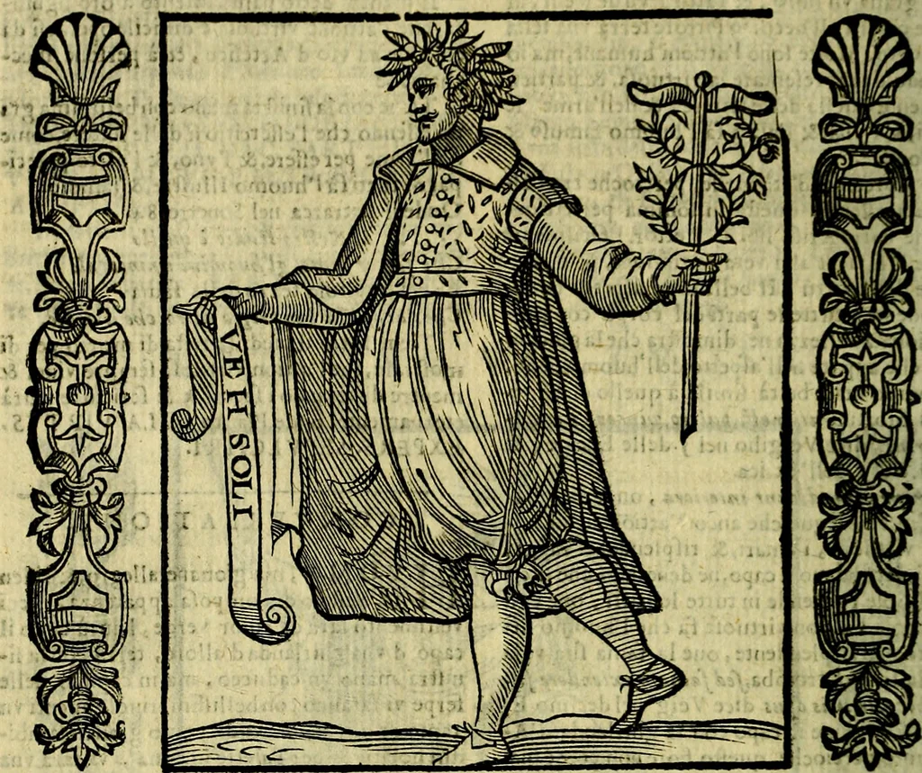 An illustration from Nova iconologia, 1618, leaf 641