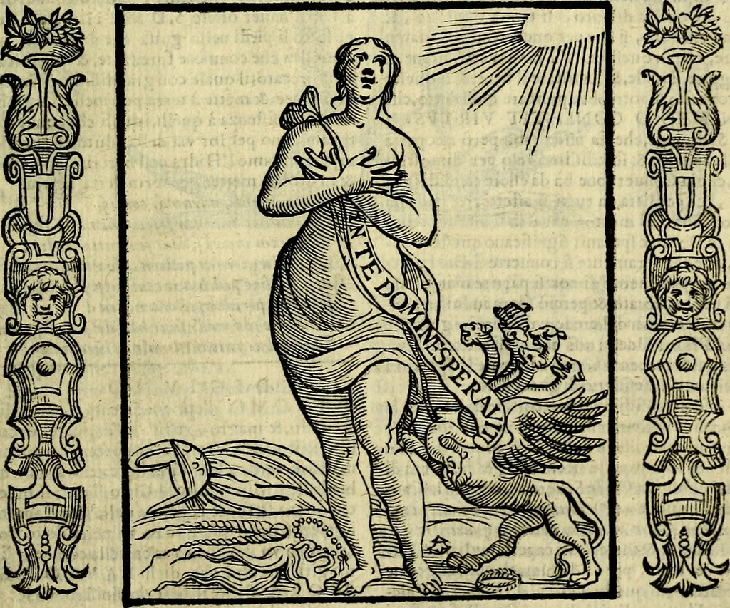 An illustration from Nova iconologia, 1618, leaf 642