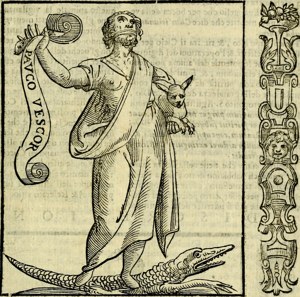An illustration from Nova iconologia, 1618, leaf 644