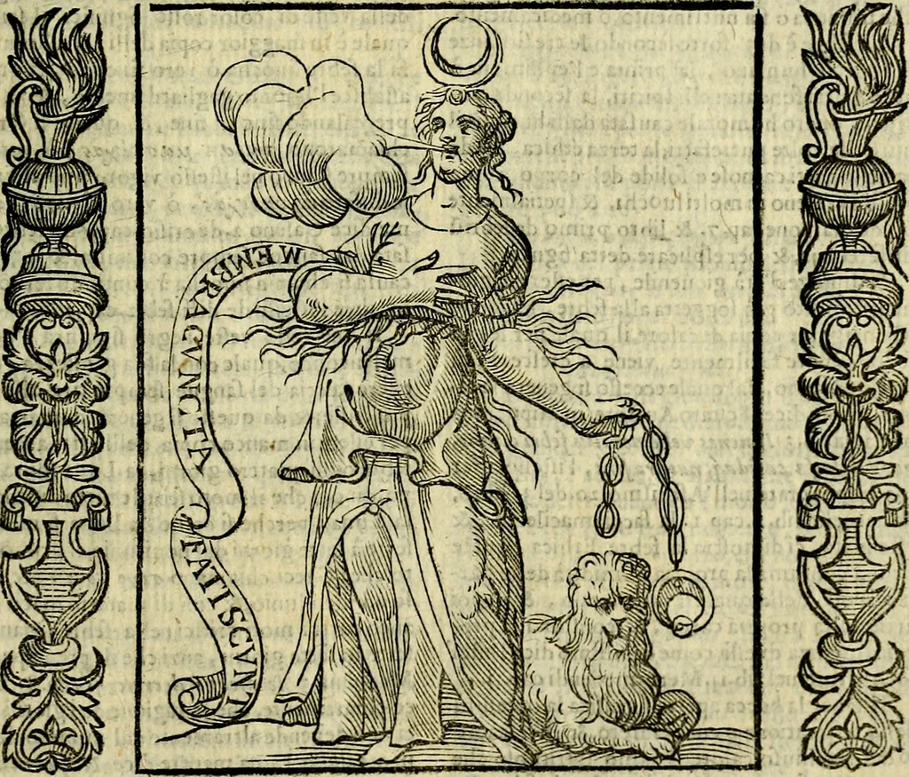 An illustration from Nova iconologia, 1618, leaf 650