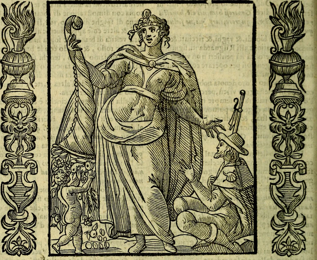 An illustration from Nova iconologia, 1618, leaf 655